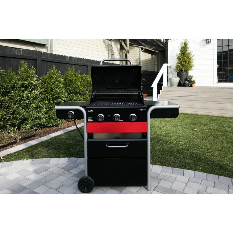 Charbroil Char Broil Gas2Coal 3 Burner Hybrid Combo Gas Charcoal